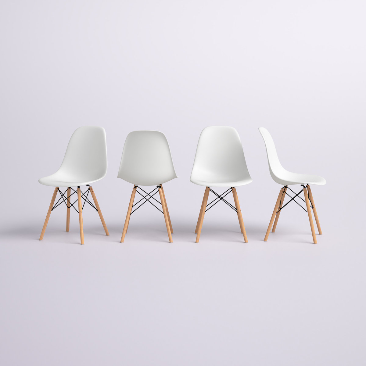 Josclyn Side Chair for Bedroom Kitchen Office (Set of 4)